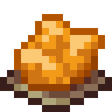 Orangener Farbstoff